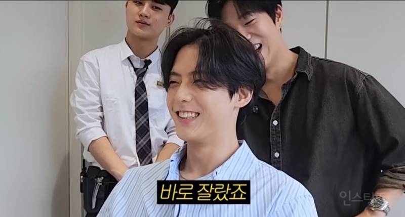 장발이였다가 머리 자르니까 인물산 아이돌.jpg | 인스티즈