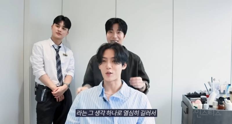 장발이였다가 머리 자르니까 인물산 아이돌.jpg | 인스티즈