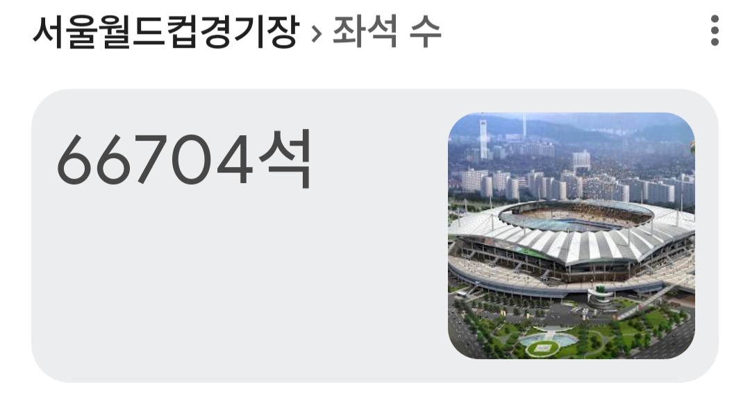 [정보/소식] 한국 주요 콘서트장 수용인원 (역대 최다기록) | 인스티즈