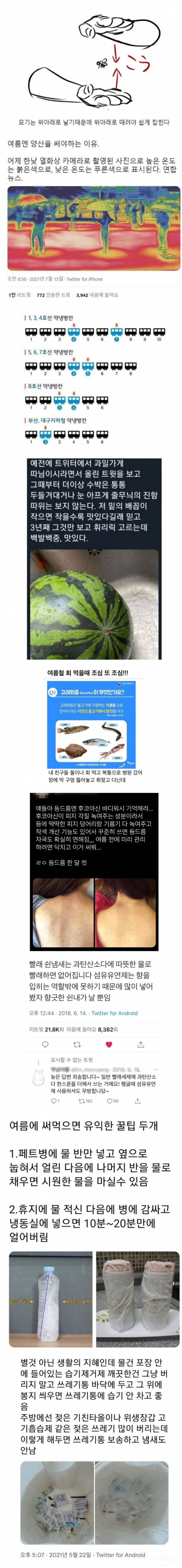  여름 대비 꿀팁 모음!4