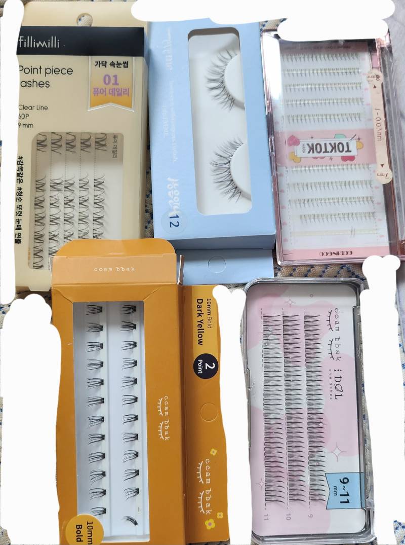 [잡담] 속눈썹 여러개 사기만 하고 못쓰는중... | 인스티즈