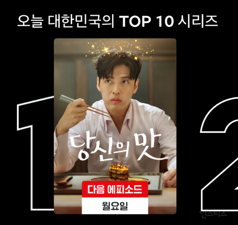  오늘자 넷플릭스 1위 드라마
