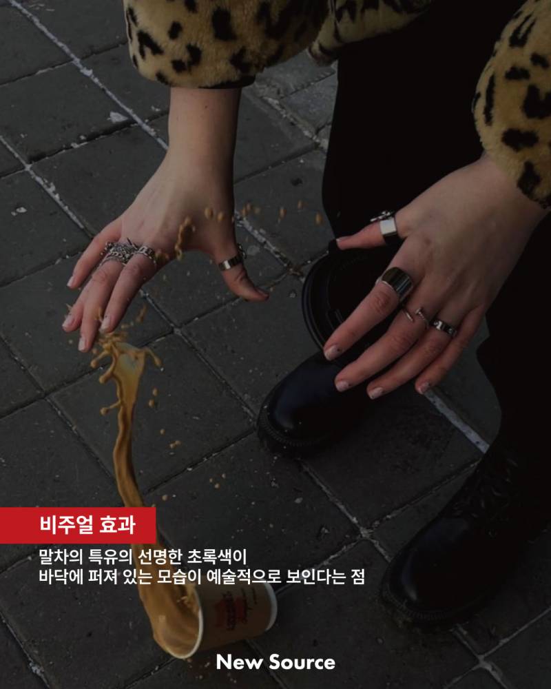 현재 𝙅𝙊𝙉𝙉𝘼 터진 말차라떼 흘리는 유행 분석.JPG | 인스티즈