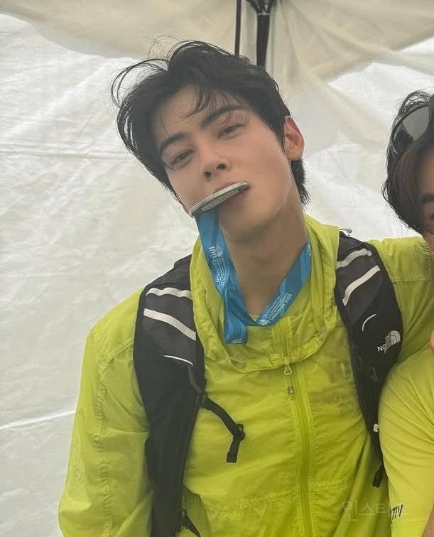 마라톤 1300명중 115위한 차은우.jpg | 인스티즈
