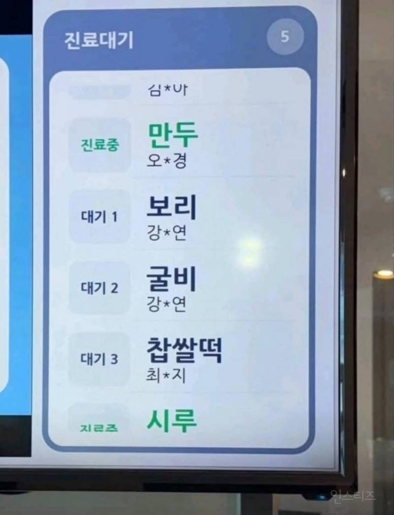  어느 동물병원 진료대기3