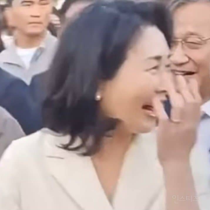 이재명 대통령 잘생겼다는 말에 김혜경 여사 반응.jpg | 인스티즈