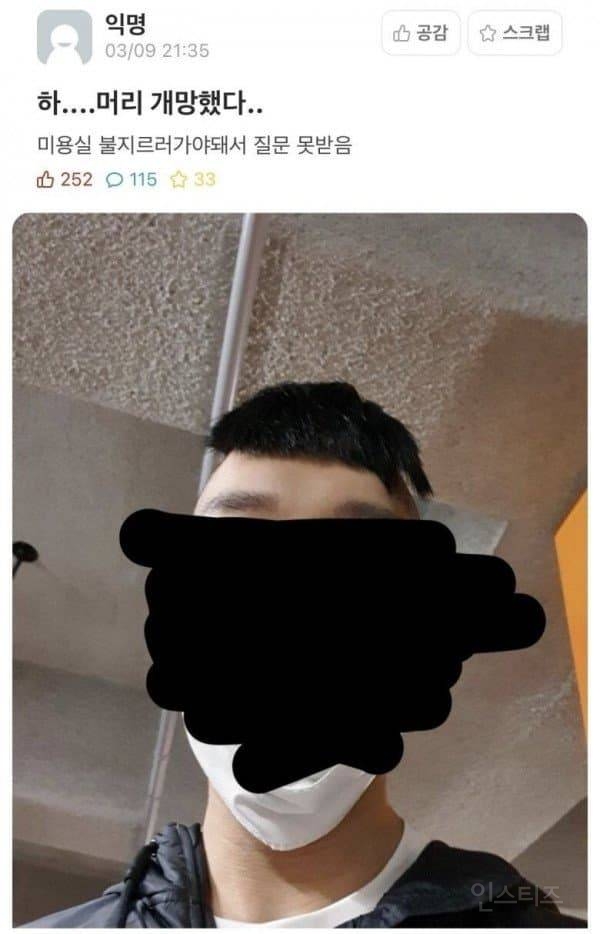 망한 머리 모음 | 인스티즈