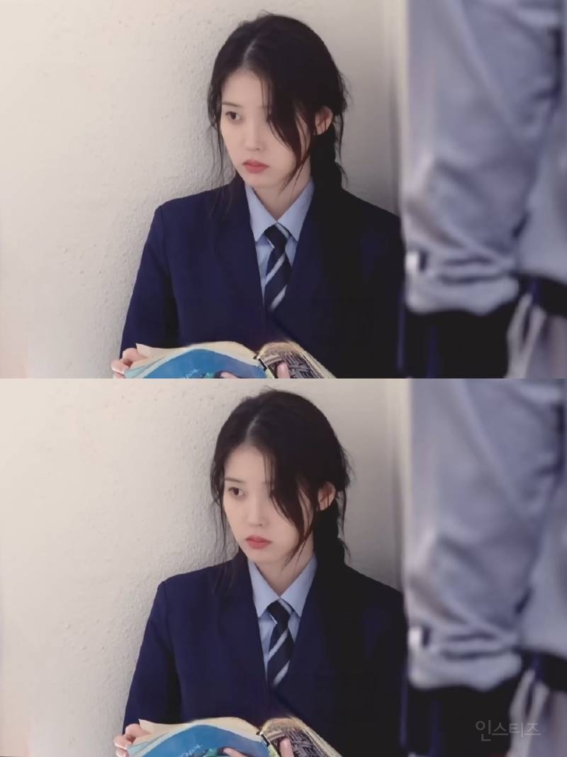 만날 때 마다 𝙅𝙊𝙉𝙉𝘼 반응 터지는 차은우x아이유 조합. gif | 인스티즈