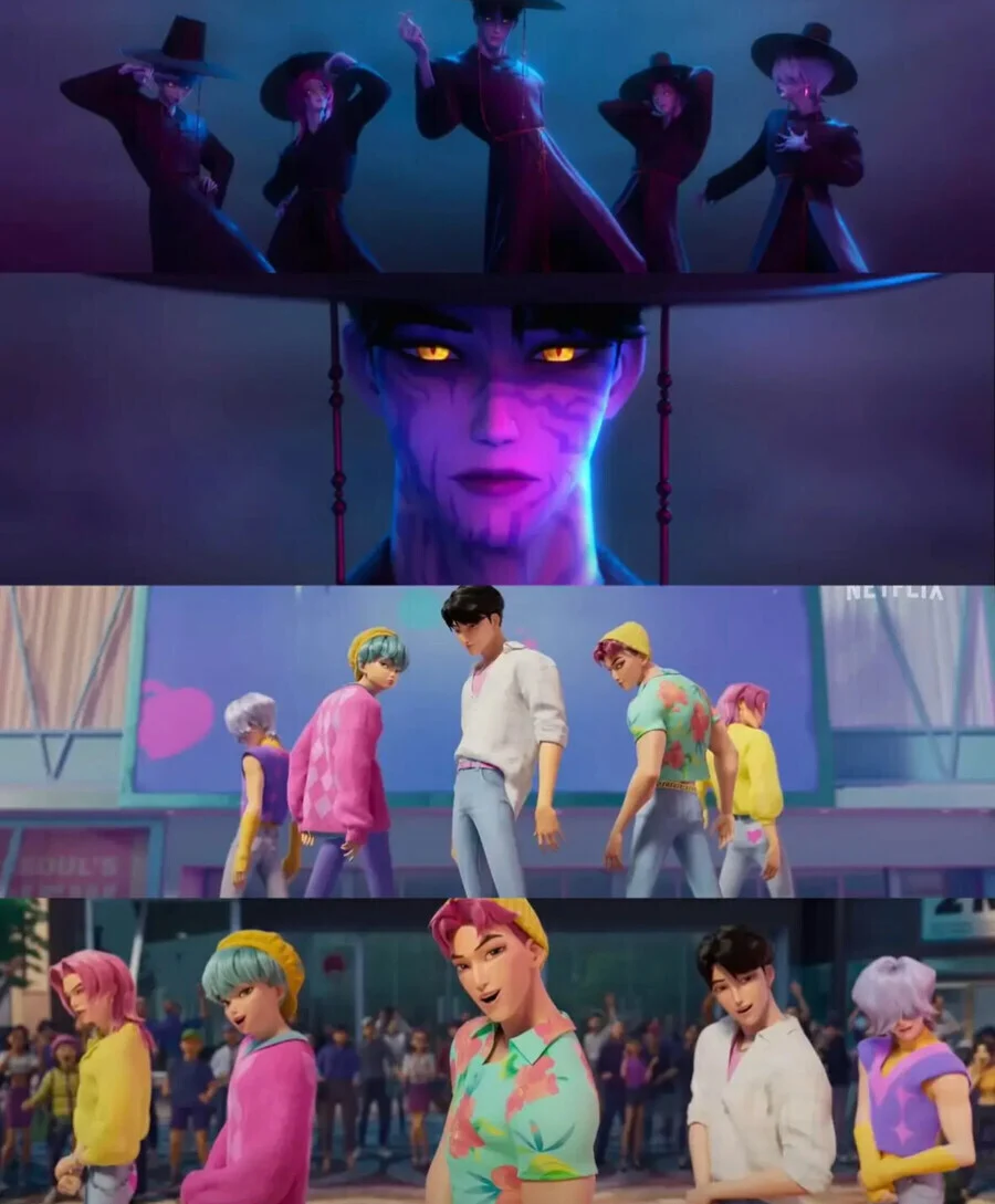  저승사자 K-POP 아이돌을 본 MAGA 마초 반응2