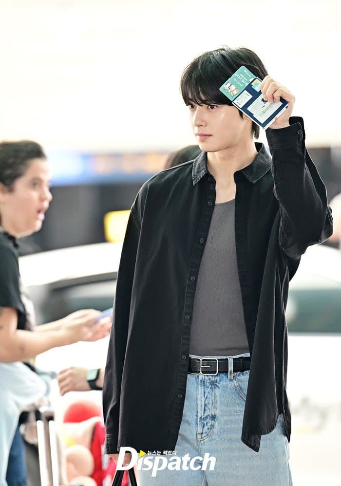 [잡담] 차은우 출국 사진 | 인스티즈