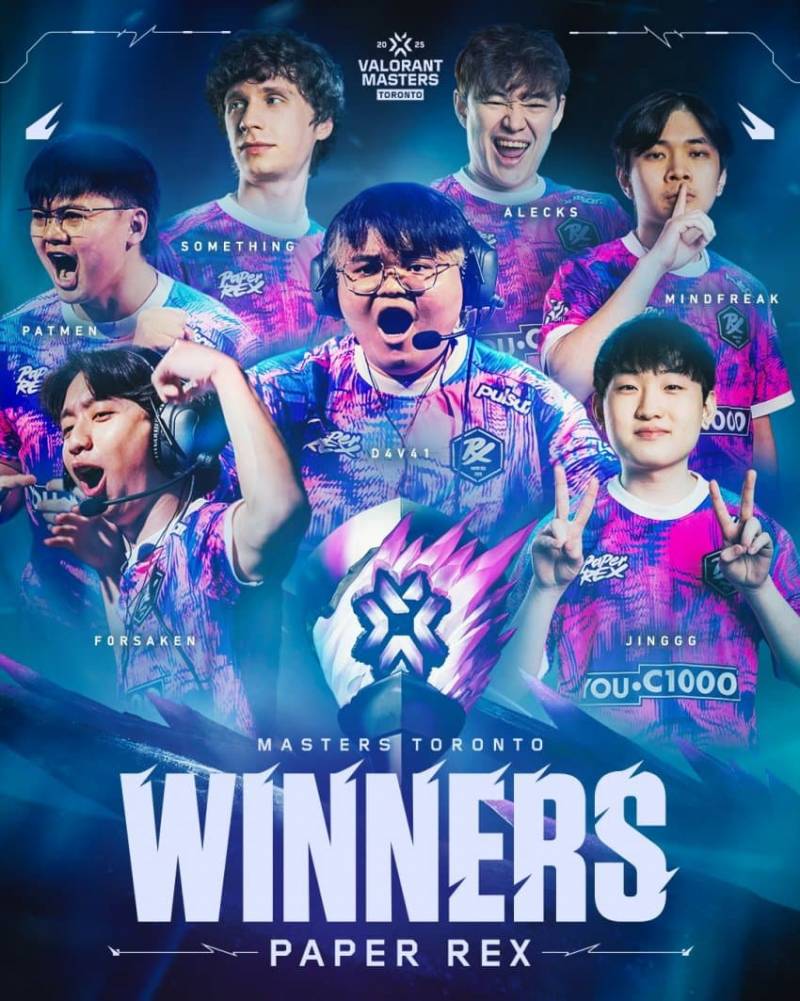 [잡담] 마스터즈 토론토 Paper Rex 우승!!! | 인스티즈