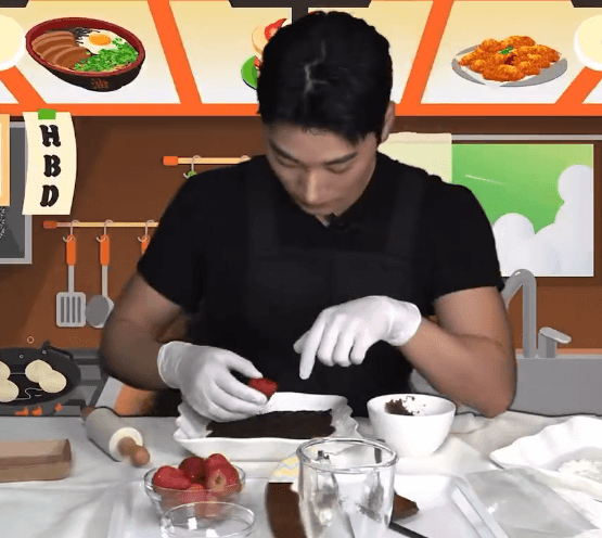 벌칙이 아니라 본인이 직접 만든 딸기모찌 먹는 거임..twt | 인스티즈