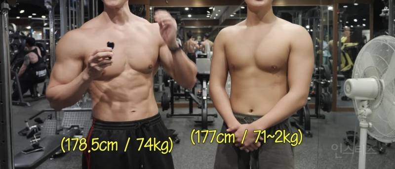 호불호 갈리는 남자 근육량 | 인스티즈