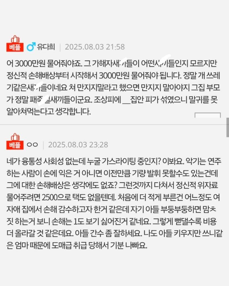 바이올린 실수로 망가뜨린 아이 | 인스티즈