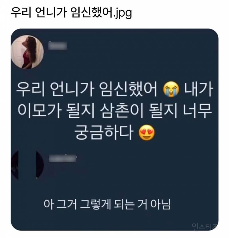 우리 언니가 임신했어.jpg | 인스티즈