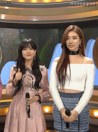 [마플] 지수 수지 투샷 너무너무 아름다워💕 | 인스티즈