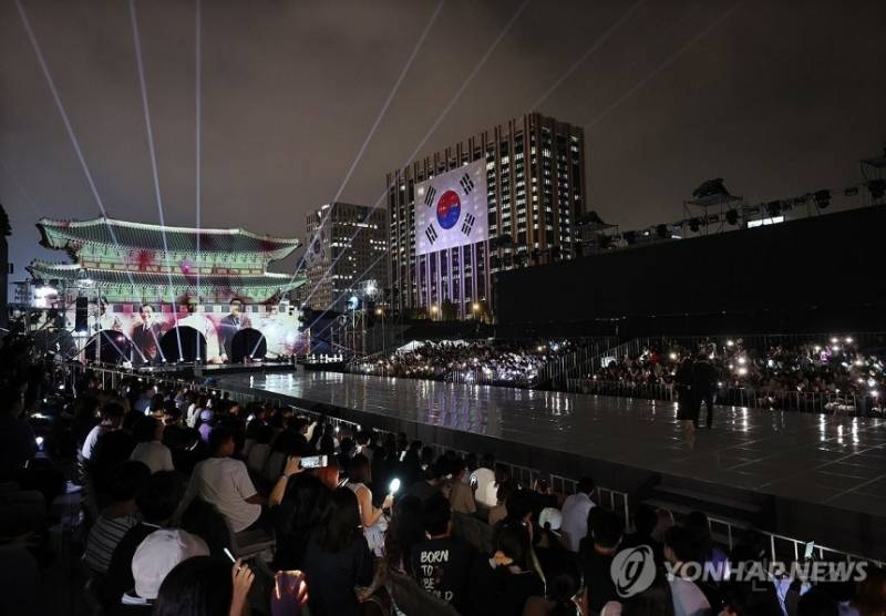광복 80주년 광복절 전야제 [포토] | 인스티즈