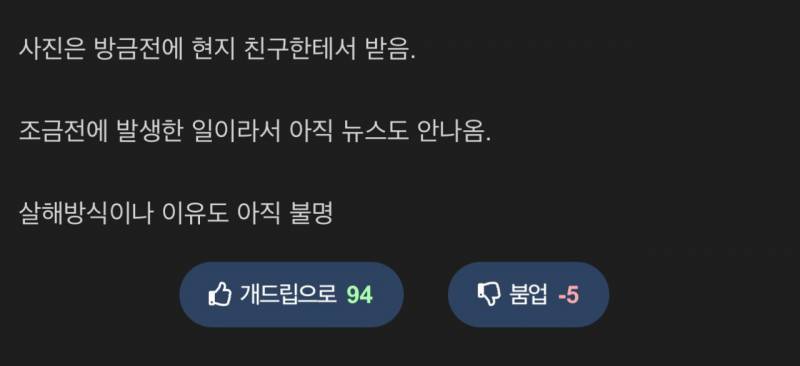 필리핀 마닐라에서 한국인 2명 피살 | 인스티즈