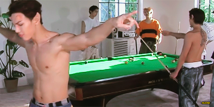 어제 공개된 몬스타엑스 'Do What I Want' MV (선공개곡 발매) 속 셔누 상의탈의...gif | 인스티즈