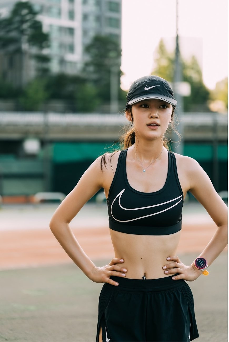 러닝하는 사진 올라온 뉴진스 다니엘jpg | 인스티즈