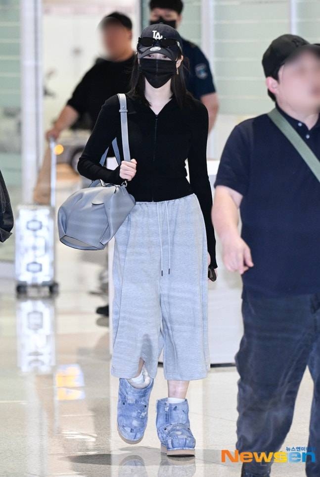 오늘 에스파 인천공항 입국 기사사진 jpg | 인스티즈