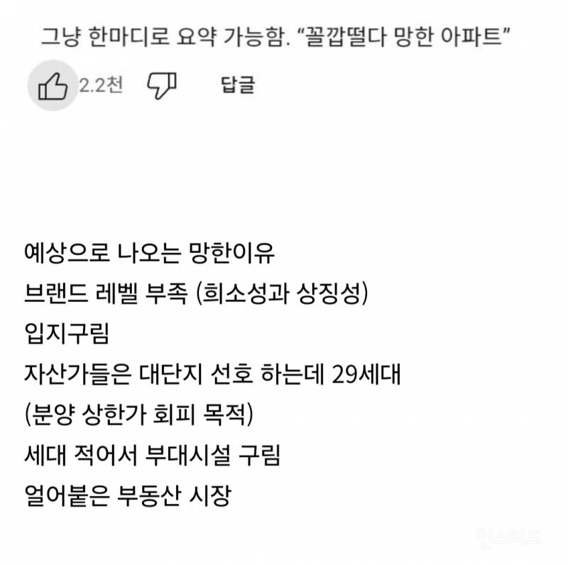 입주 심사까지 하겠다던 230억 강남 펜디아파트 근황.jpg | 인스티즈