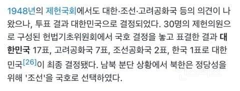 대한민국의 국가 이름이 될 수도 있었던 다른 후보들.jpg | 인스티즈