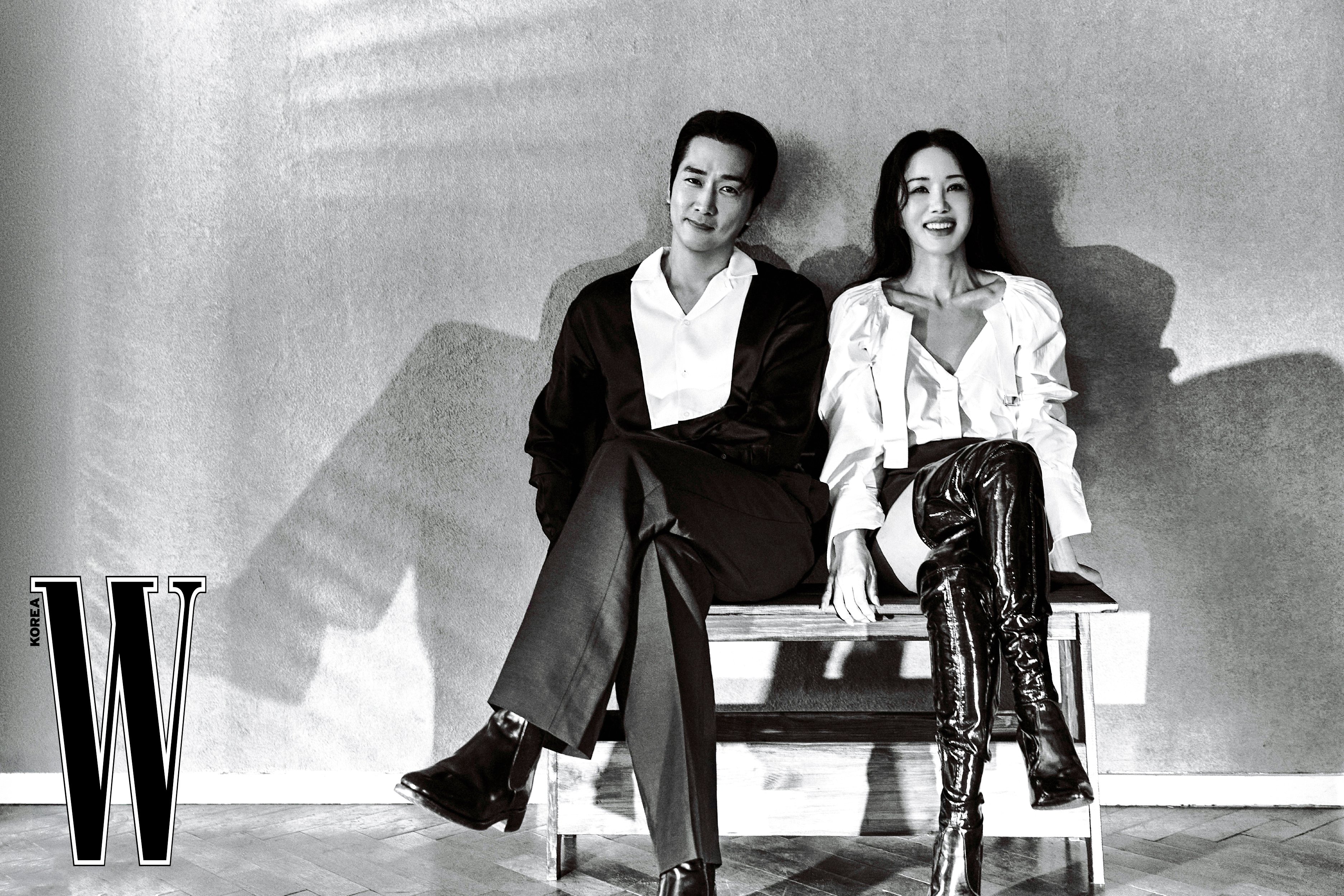 반응 좋은 <금쪽같은 내 스타> 엄정화X송승헌 W매거진 화보 | 인스티즈