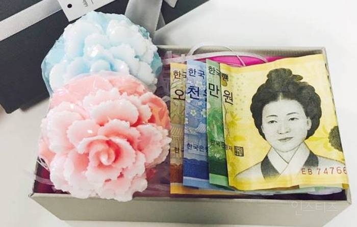 한때 유행했던 부모님에게 오천만원 선물.jpg | 인스티즈