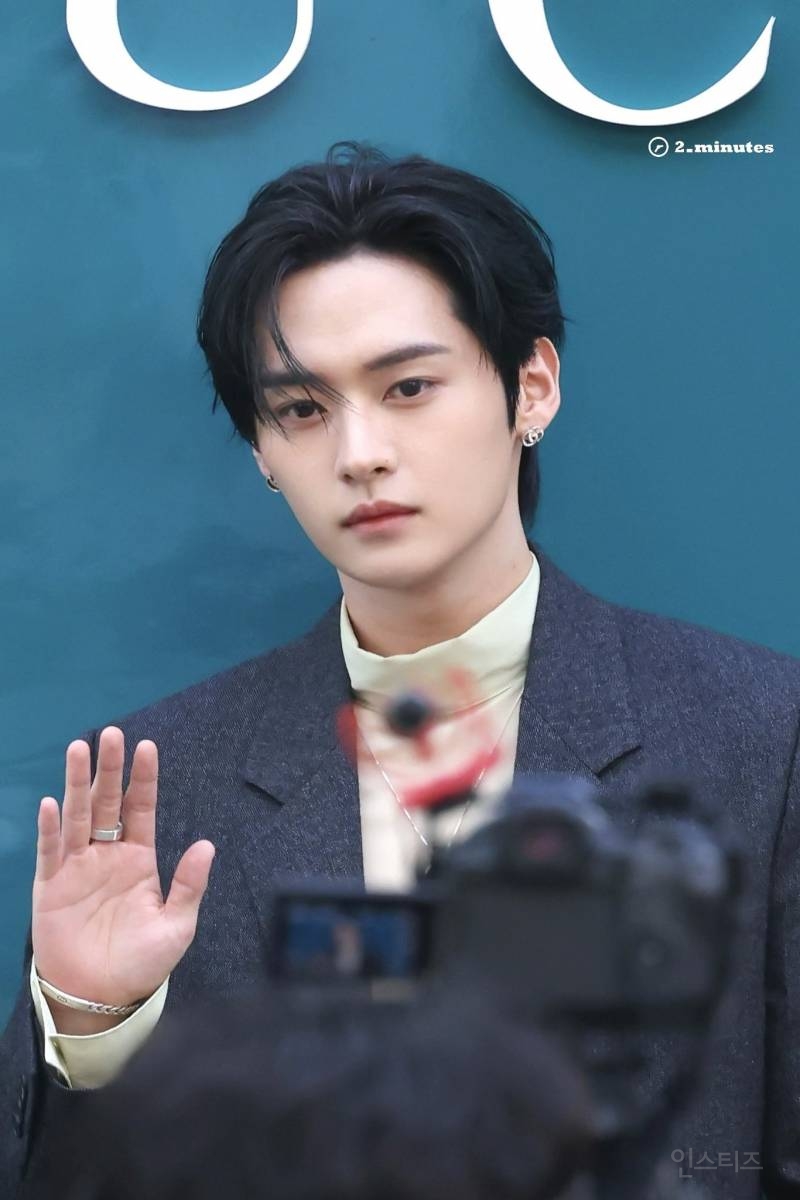 구찌 오스테리아 서울 오픈 기념 행사 참석한 스키즈 리노 비주얼.jpg | 인스티즈