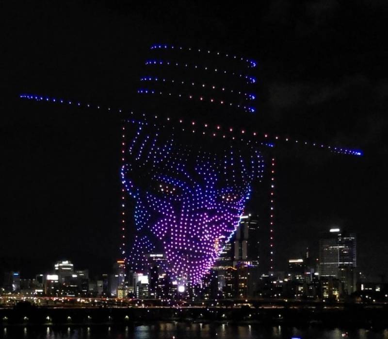 현재 기술력 말 나오는 케데헌 서울 드론쇼 퀄..JPG | 인스티즈