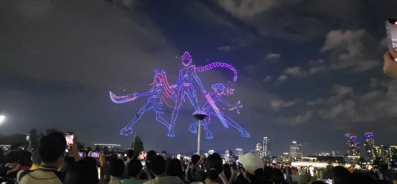 현재 기술력 말 나오는 케데헌 서울 드론쇼 퀄..JPG | 인스티즈