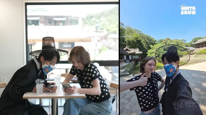 한국 좋아하기로 유명한 웬즈데이 이니드의 창덕궁 투어 (feat.문명특급) | 인스티즈
