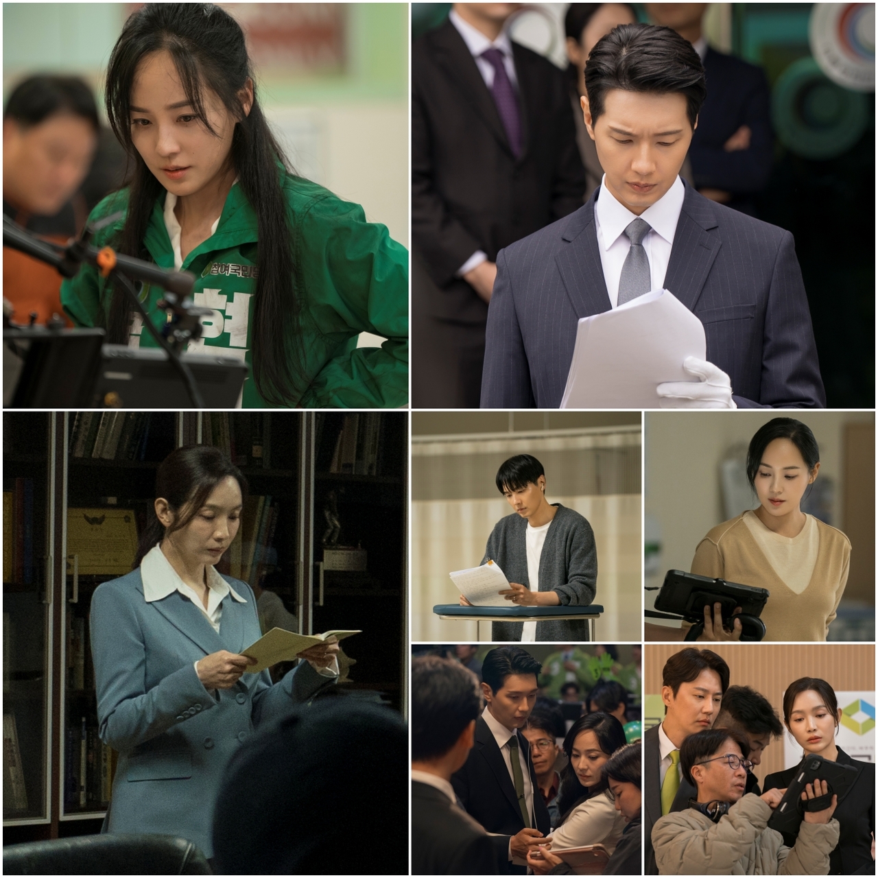 [정보/소식] '퍼스트 레이디' 유진x지현우x이민영, 연기 맛집 문 열린다…열정 비하인드 포착 | 인스티즈