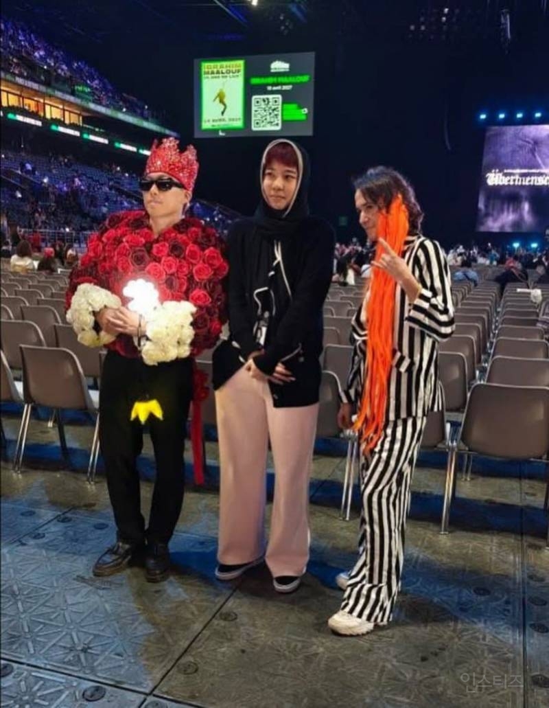 페스티벌 저리가라인 지디 파리 공연장 팬들 아웃핏 | 인스티즈