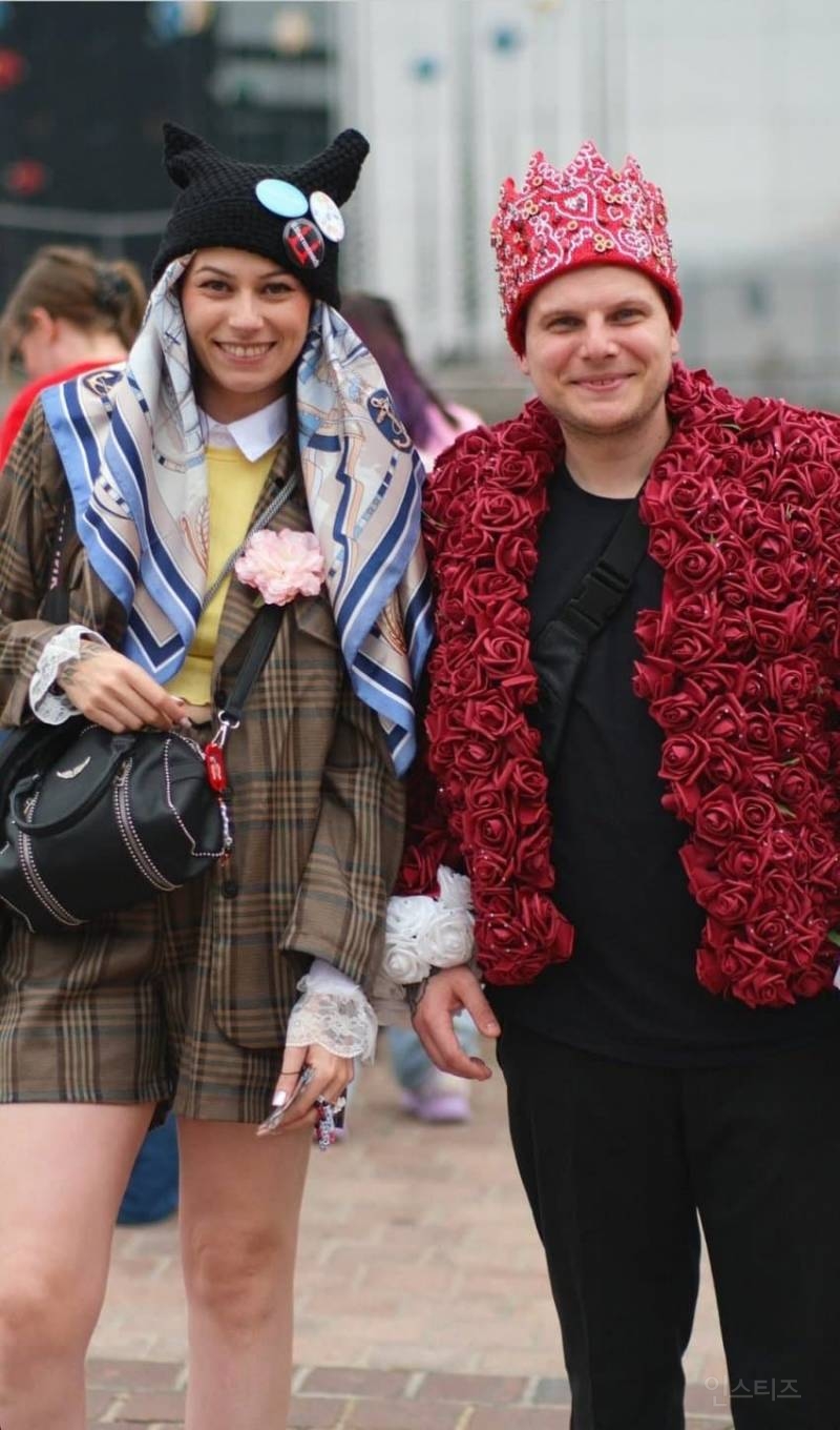 페스티벌 저리가라인 지디 파리 공연장 팬들 아웃핏 | 인스티즈