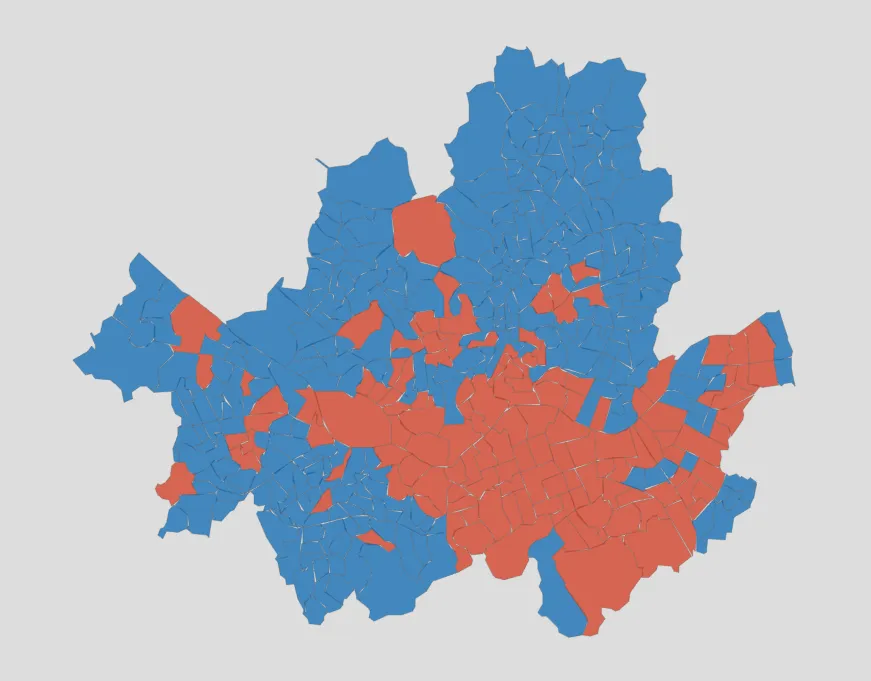 완전 계급투표화 되버린 21대 대선 서울시 결과.,jpg | 인스티즈