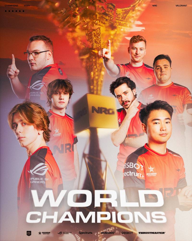 [정보/소식] Champions 2025 Paris 우승 NRG!!!!! | 인스티즈