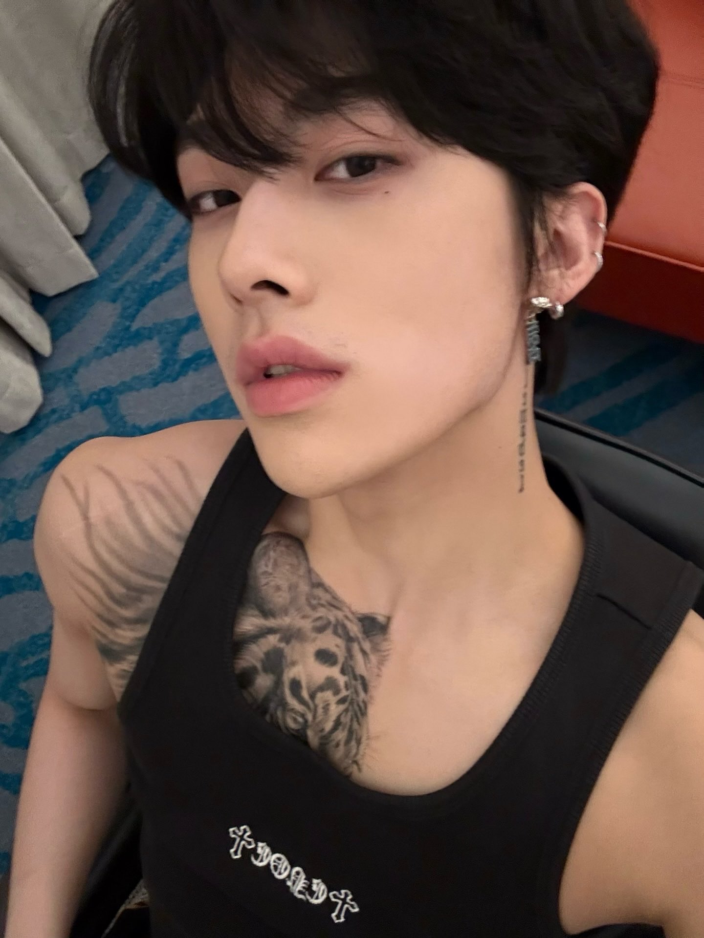 [잡담] 미친 리키 얼굴이랑 타투봐.. | 인스티즈