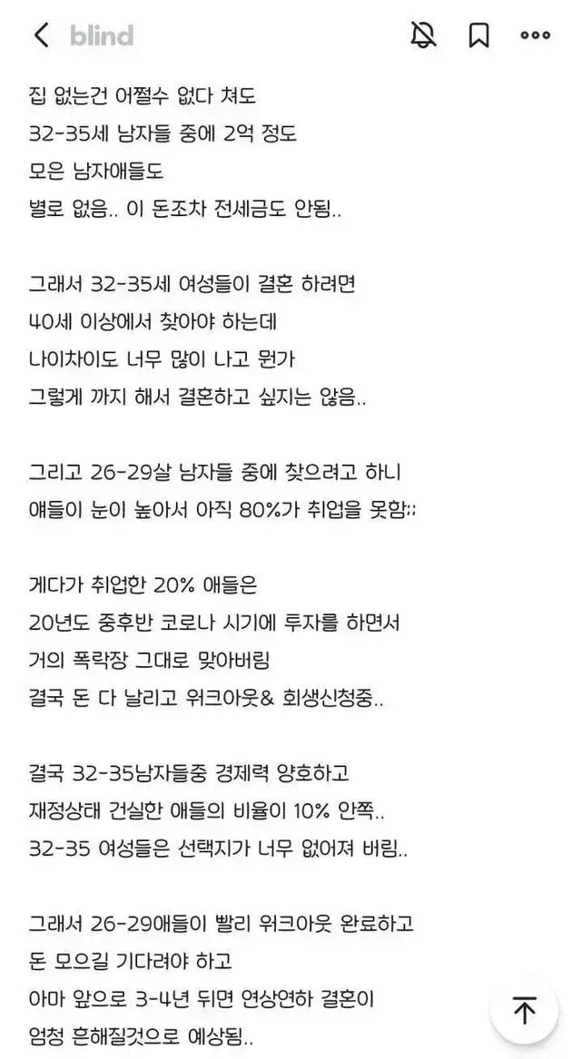 한국 적령 여성들의 결혼이 힘든 이유 | 인스티즈