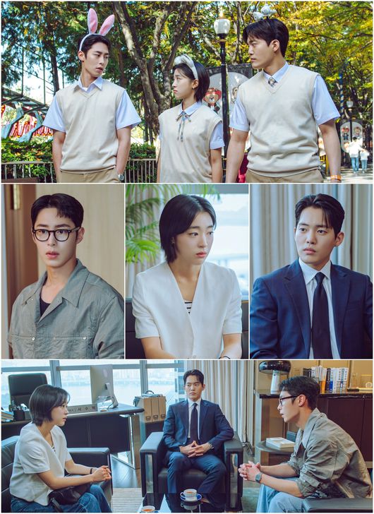 [정보/소식] 마지막썸머) 의뢰인 이재욱·변호사 김건우, 최성은 두고 팽팽 신경전 '삼각관계'('마지막썸머') | 인스티즈