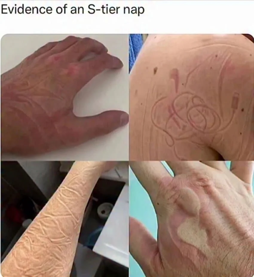 낮잠 잘잤다는 증거.jpg | 인스티즈