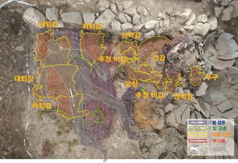 경주 황남동 1호 신라장수 풀세트 발굴 | 인스티즈
