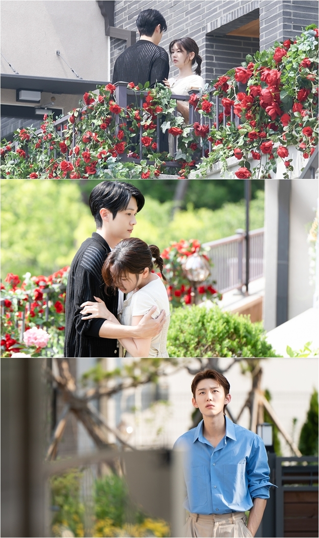 [정보/소식] 우주메리미) 최우식 정소민 신혼집서 초밀착 포옹, 설레는 피지컬 케미(우주메리미) | 인스티즈