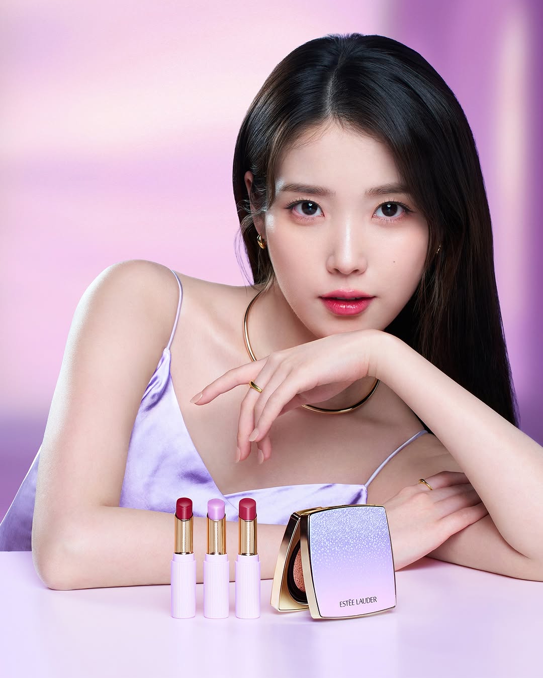 [잡담] 아이유 에스티로더 뉴짤💜 | 인스티즈