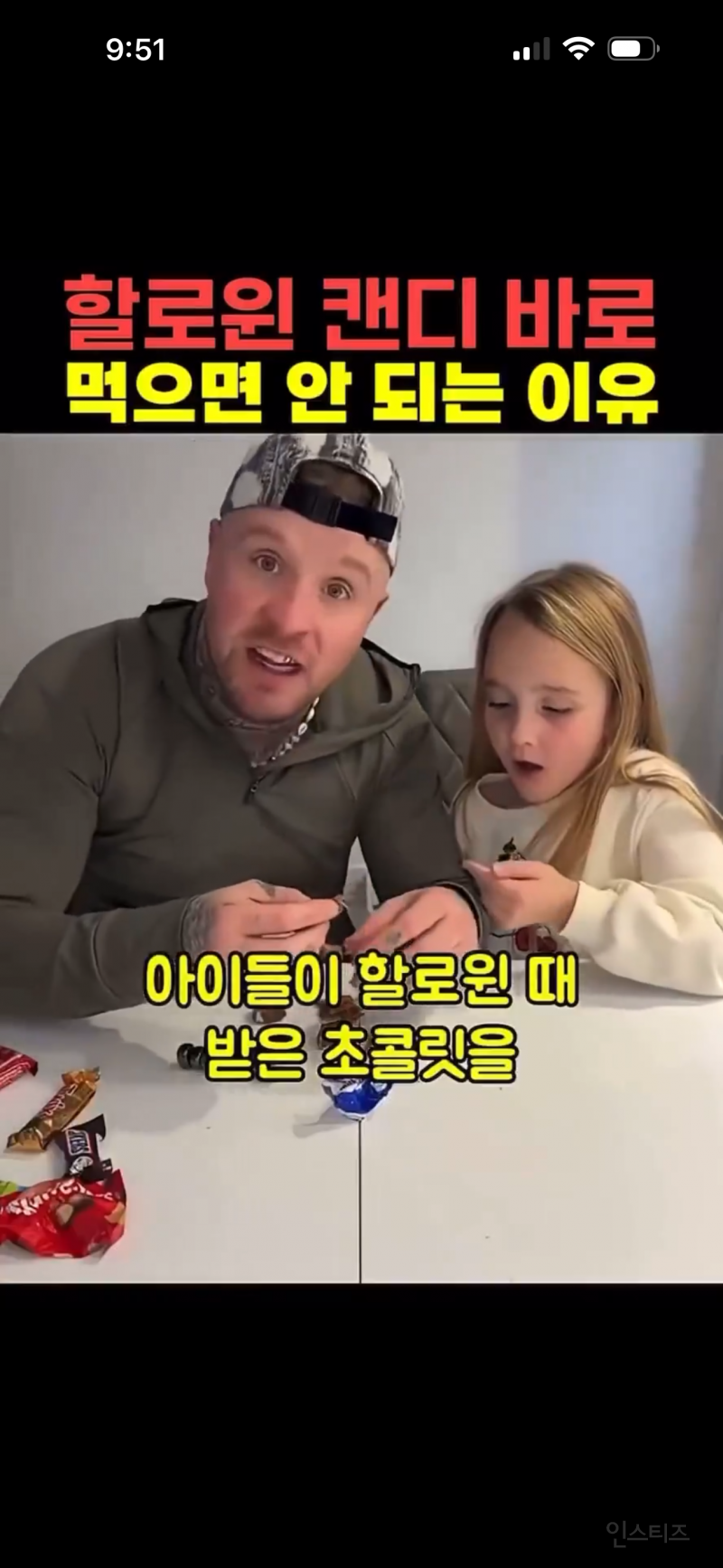 할로윈 캔디 바로 먹으면 안 되는 이유 | 인스티즈