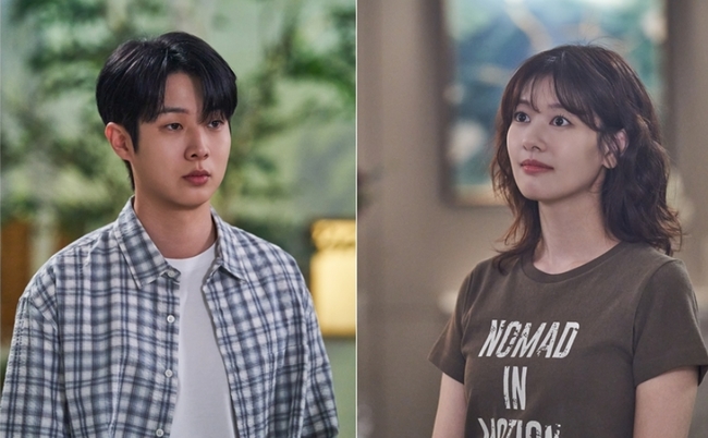 [정보/소식] 우주메리미) 최우식♥정소민 집 데이트, 설렘 폭발하는 소파 위 밀착 포옹(우주메리미) | 인스티즈