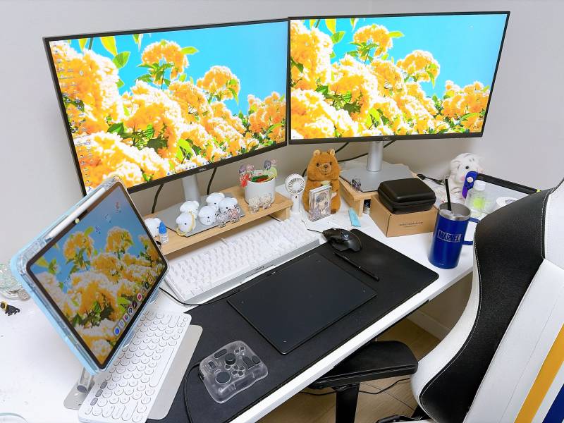 [잡담] 저번에 올렸다가 내렸었는데 내 작업환경~ | 인스티즈