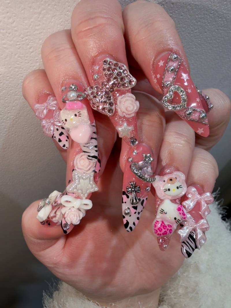 [잡담] 네일 하고 왔는데 넘 맘에 든당 | 인스티즈