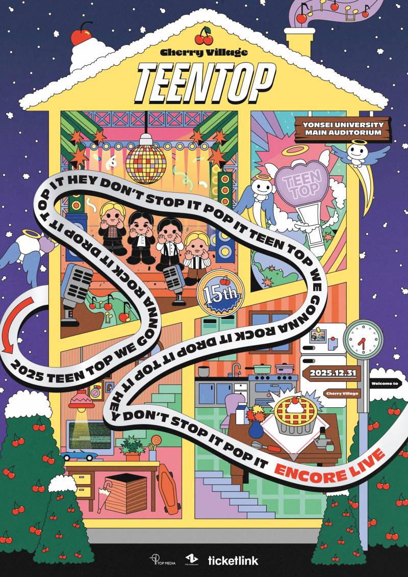 31일(수), 💜틴탑 콘서트 | 2025 TEEN TOP WE GONNA ROCK IT DROP IT TOP IT HEY DON'T STOP IT POP IT TEEN TOP WE GONNA ROCK IT DROP IT TOP IT HEY DON'T STOP IT POP IT ENCORE LIVE💜 | 인스티즈